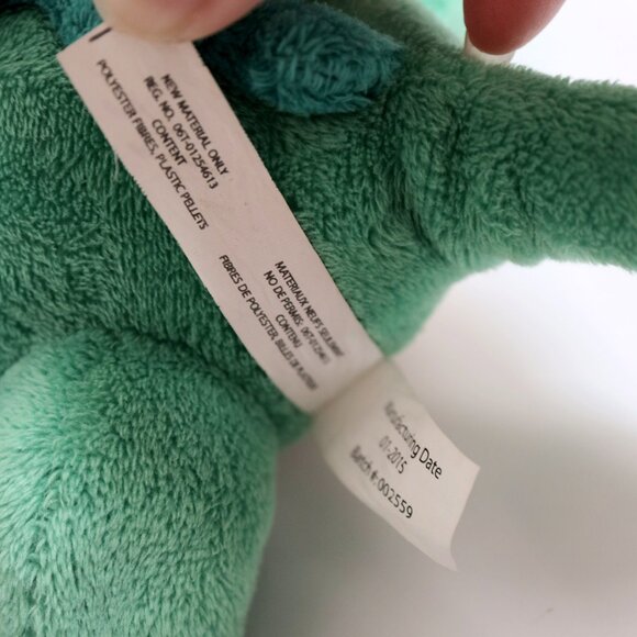 The Petting Zoo Alligator Crocodile Plush 12" Long Stuffed Animal Big Eyes - Picture 8 of 8